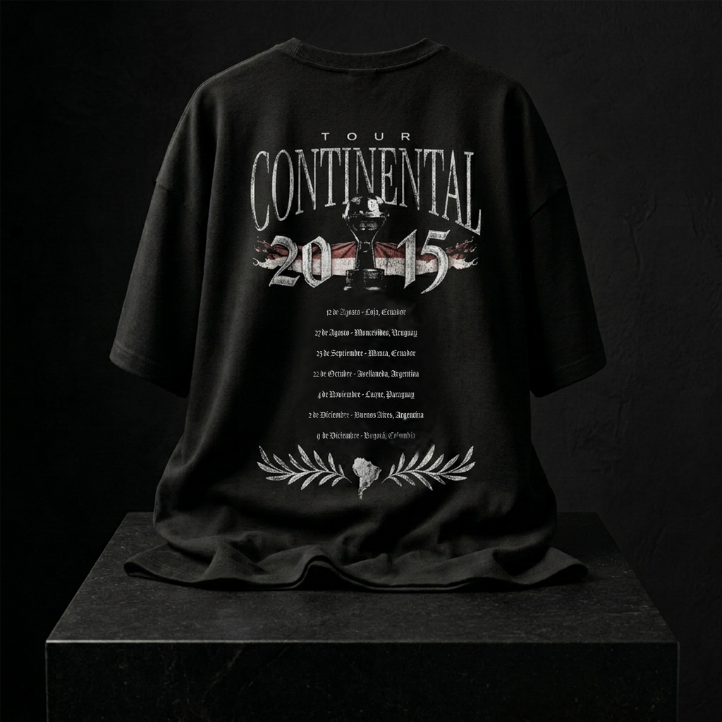Tour Continental - Sudamerica 2015 Standard Fit Heavyweight