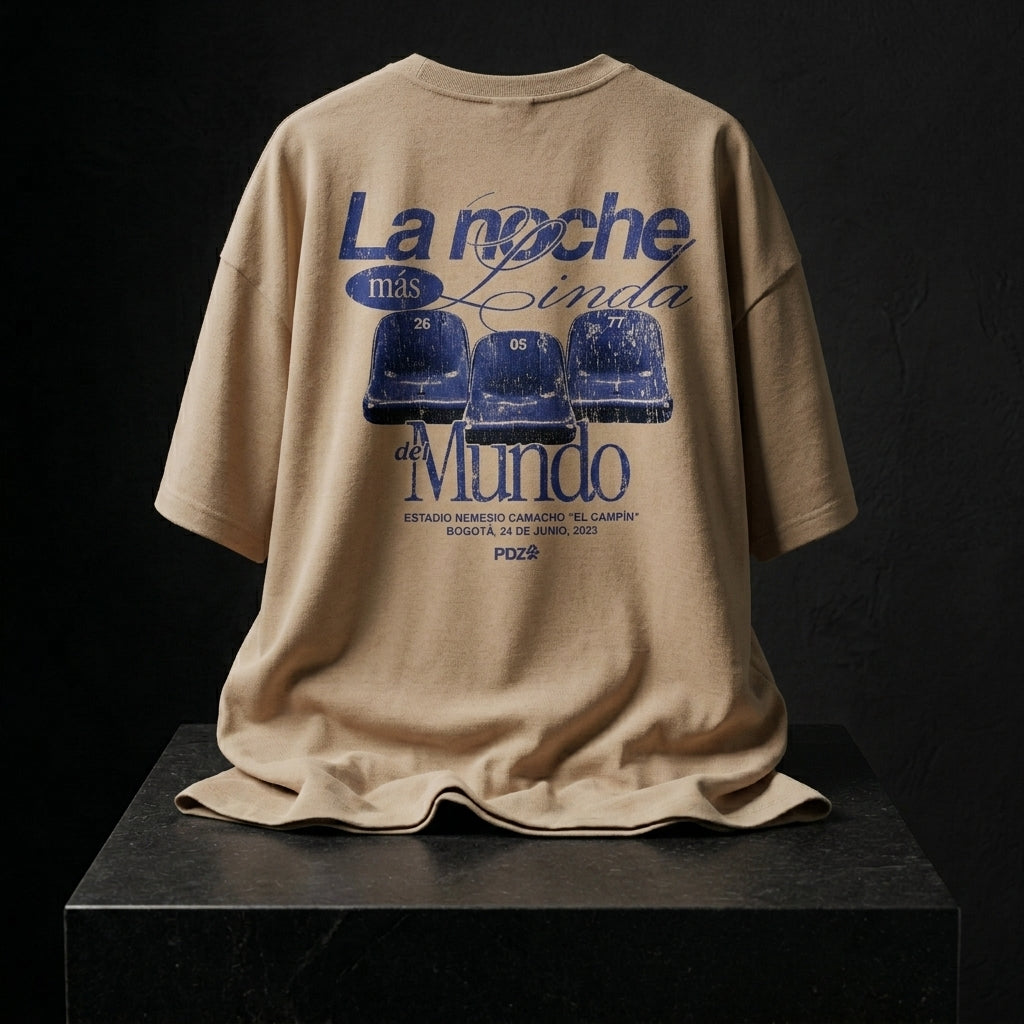 La noche más linda del mundo - Standard Fit Heavyweight