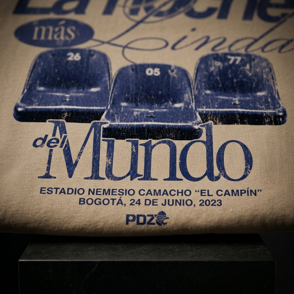 La noche más linda del mundo - Standard Fit Heavyweight